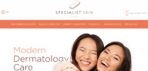 Specialists Skin Clinic's Homepage