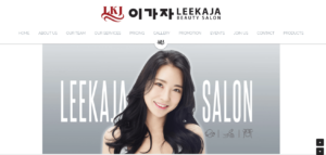 LeeKaja Beauty Salon's Homepage
