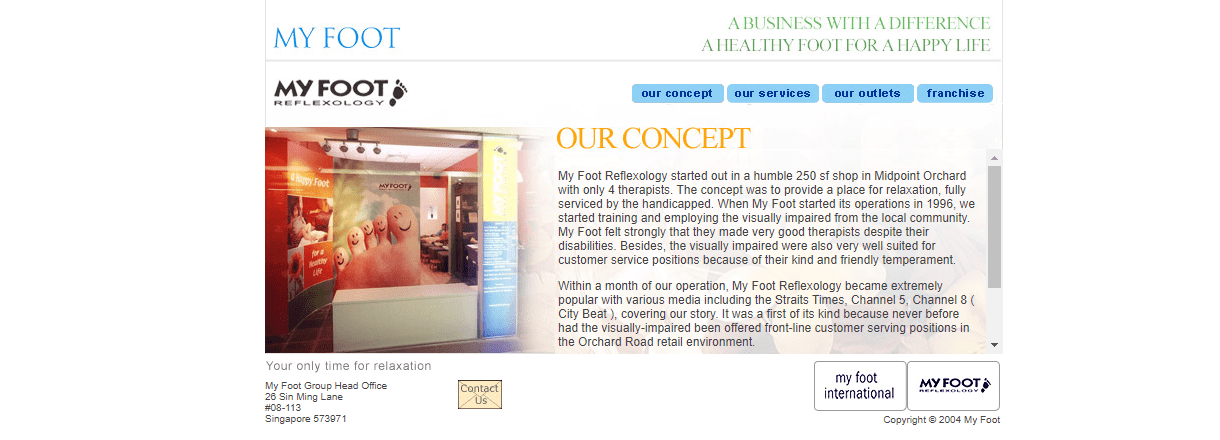 My Foot Reflexology's Homepage