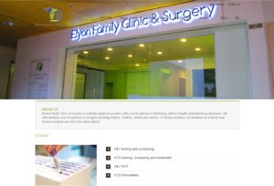 Elyon Family Clinic' Homepage