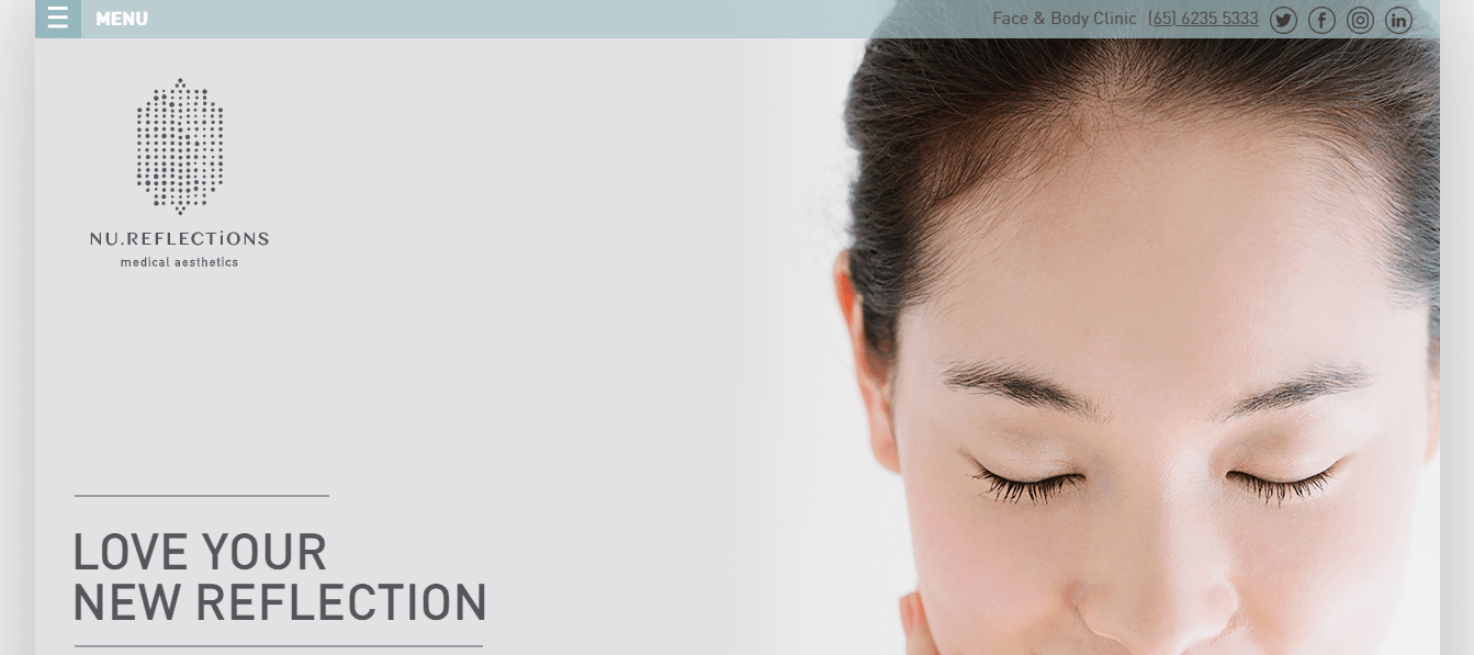 Nu.Reflections Medical Aesthetics' Homepage