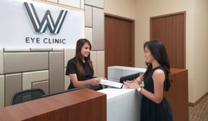 W Eye Clinic's Front Desk