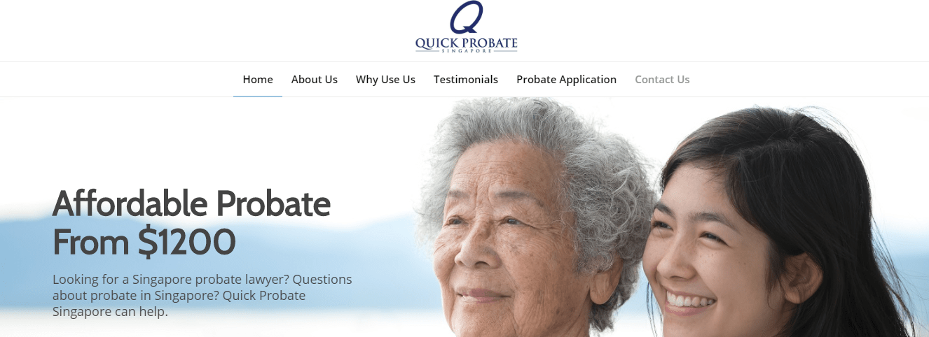 Quick Probate Singapore's Homepage