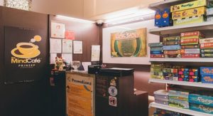 Mind Cafe's Front Desk