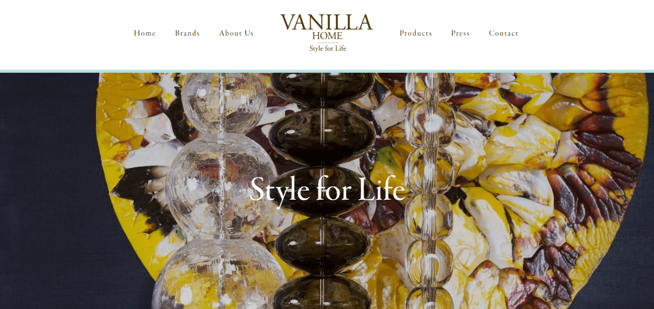 Vanilla Home's Homepage
