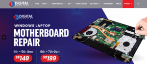 Digital Hospital's Homepage