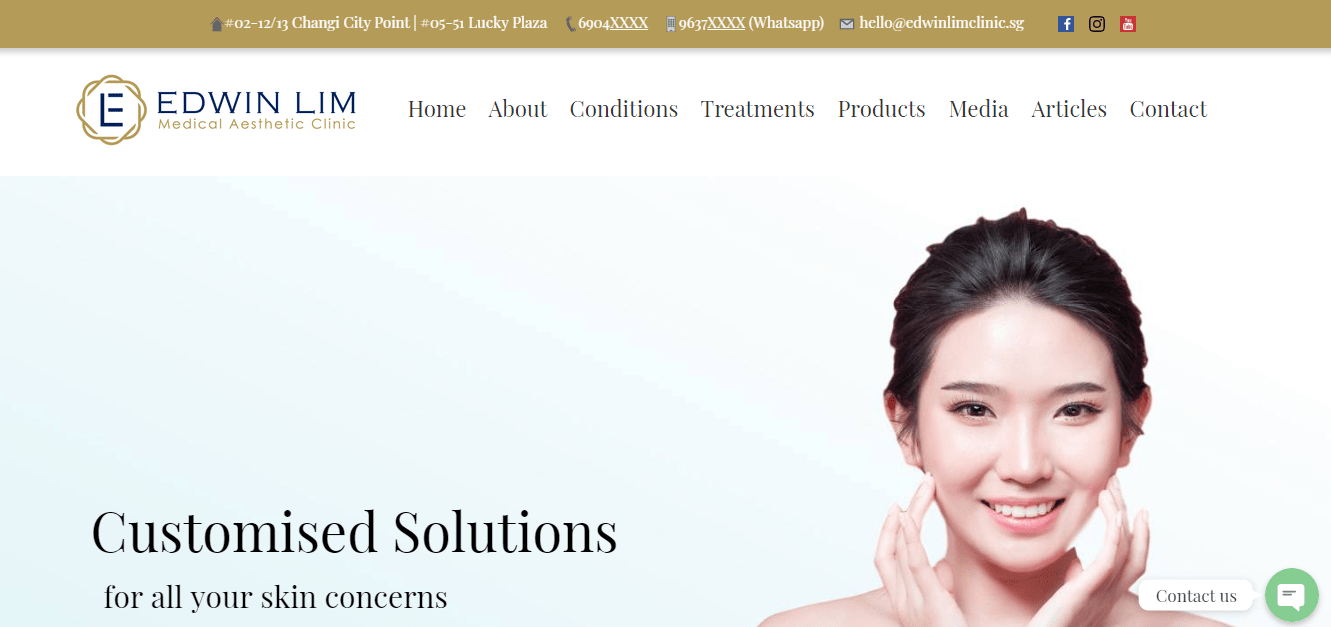 Edwin Lim Clinic's Homepage