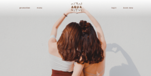 Aqua Hair Korean Salon's Homepage