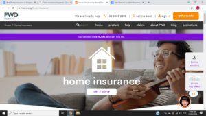 FWD Insurance's Homepage