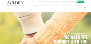 Arden Endocrinology Specialist Centre's Homepage