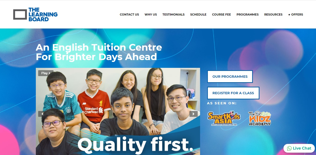 Online Learning Platform Singapore