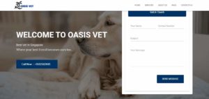 Oasis Vet Clinic's Homepage