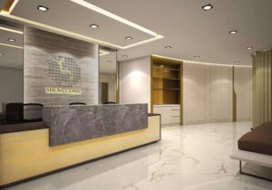 Shens Clinic's Front Desk