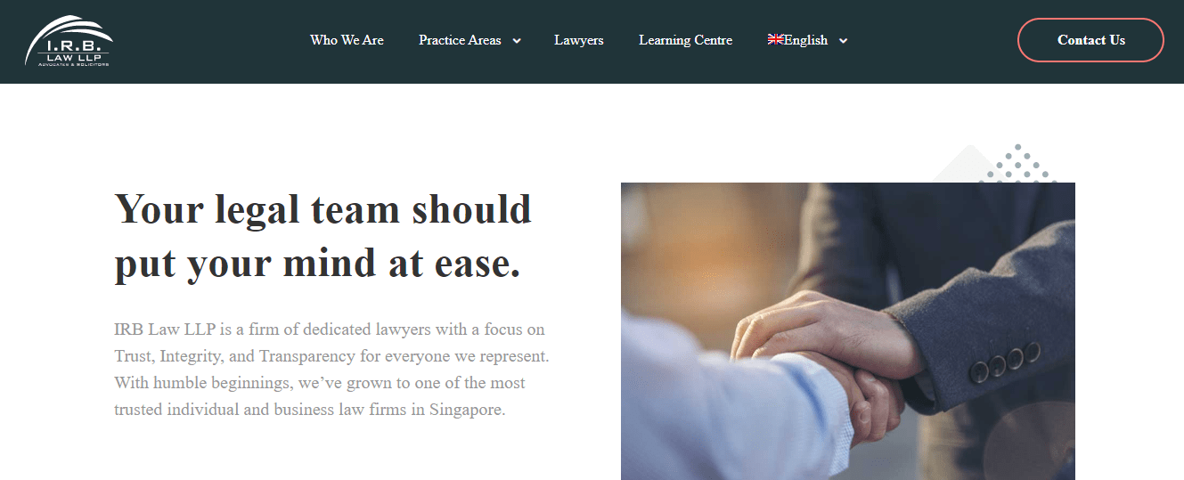 IRB Law's Homepage