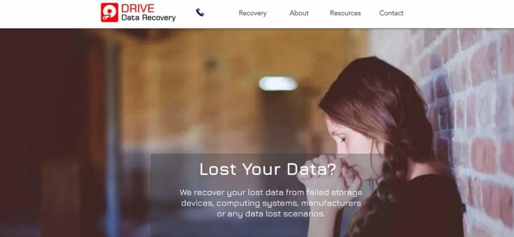 Drive Data Recovery's Homepage