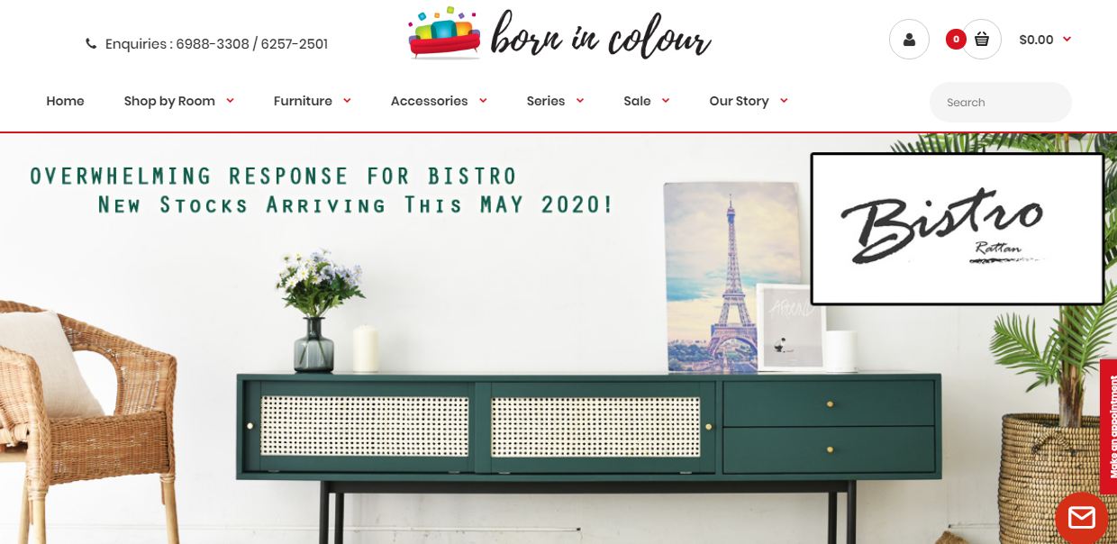 Born In Colour's Homepage