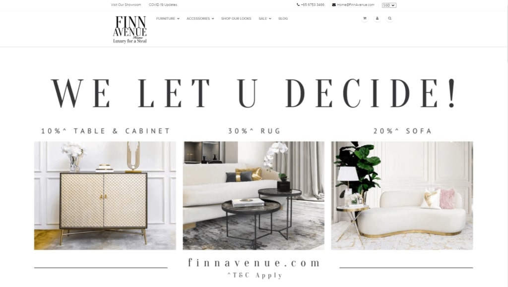 Finn Avenue' Homepage