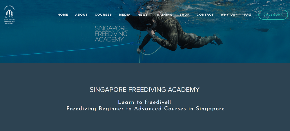 Singapore Freediving Academy's Homepage