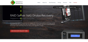 Greenergy Data Recovery' Homepage