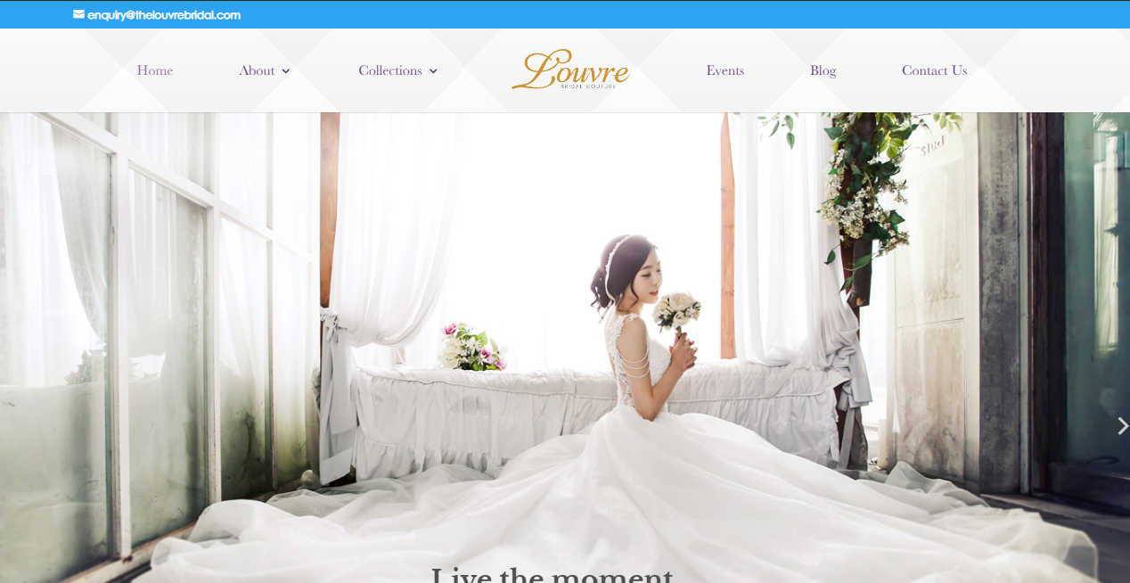 The Louvre Bridal Couture's Homepage