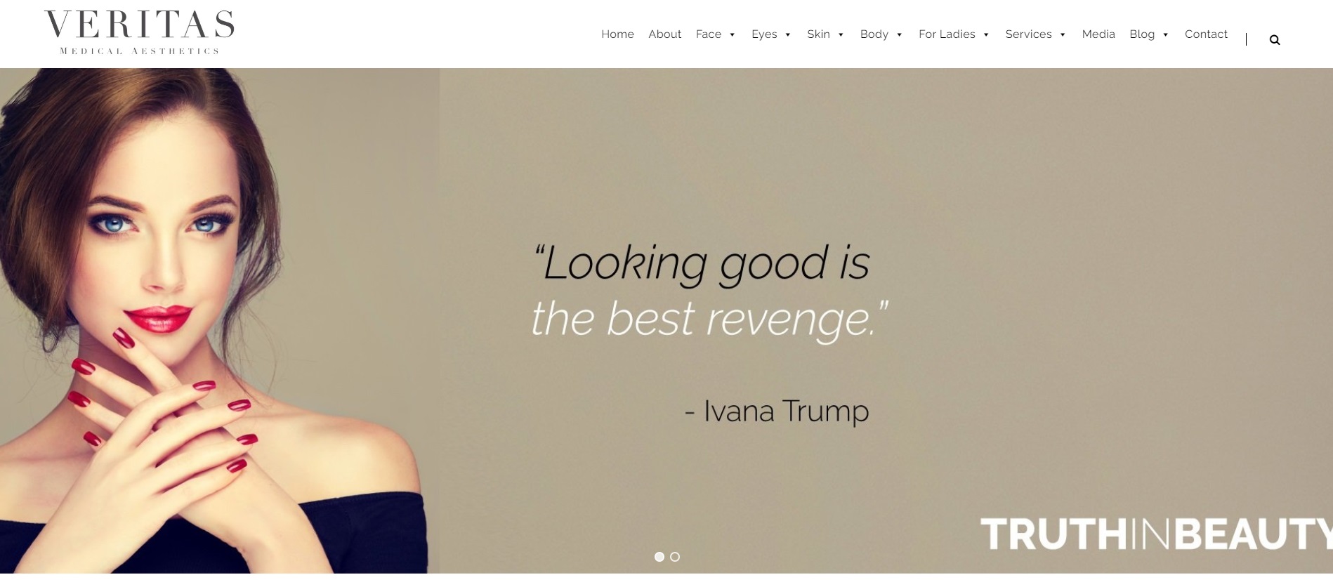 Veritas Clinic's Homepage