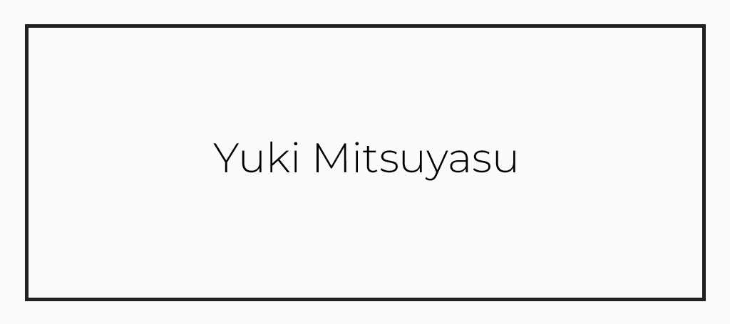 Yuki Mitsuyasu