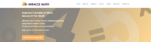 Miracle Math Tuition Centre' Homepage