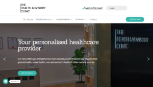 The Health Advisory Clinic' Homepage
