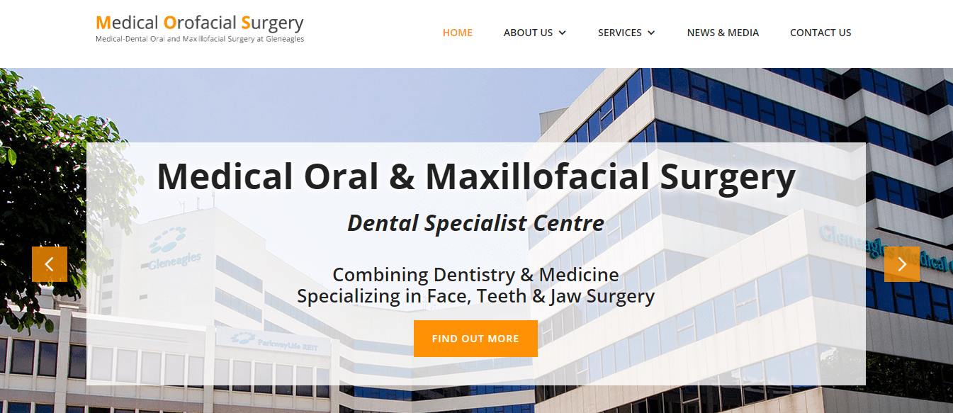 Medical Orofacial Surgery's Homepage