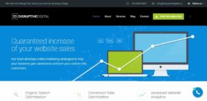 Disruptive Digital's Homepage