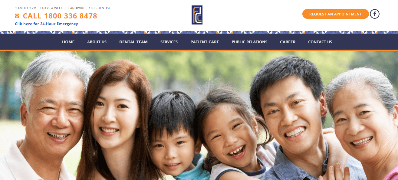 Family Dental Care's Homepage