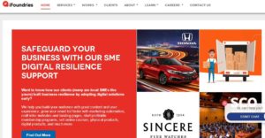 iFoundries' Homepage