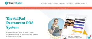 TouchBistro's Homepage