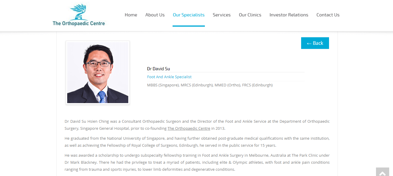 Dr. David Su's Homepage