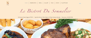 Le Bistrot du Sommelier's Homepage