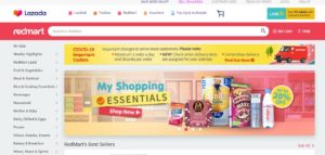 Redmart's Homepage