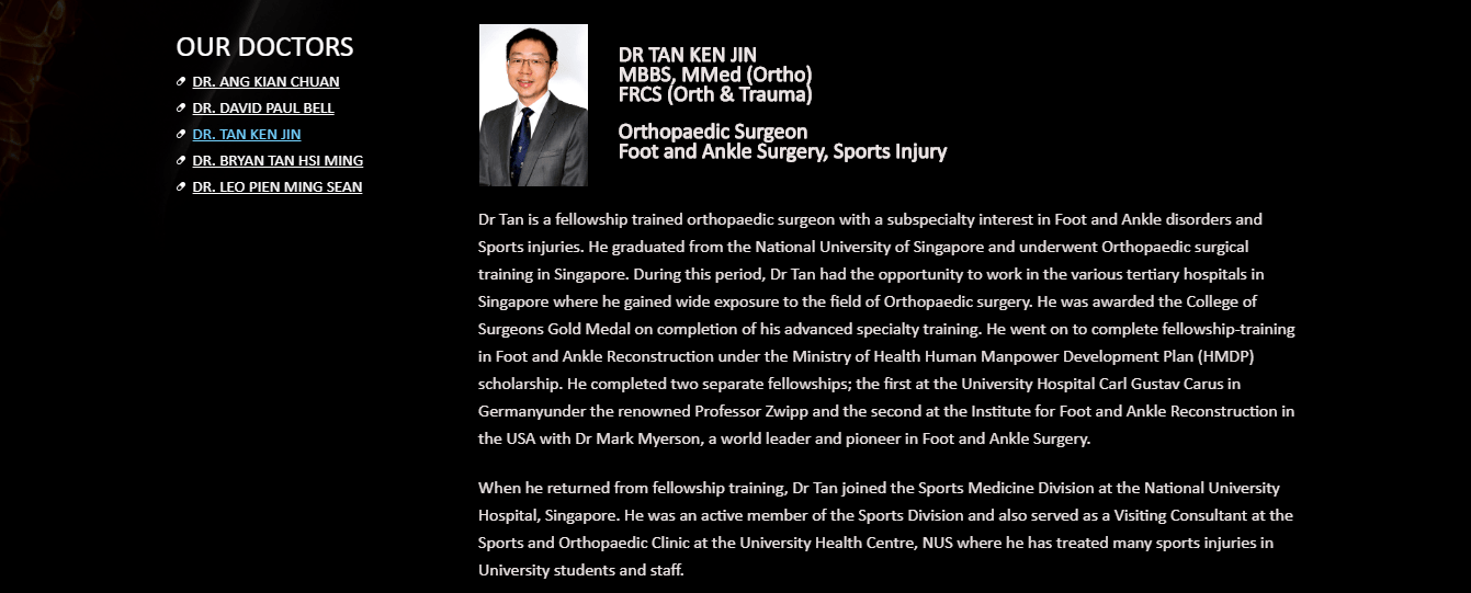 Dr. Tan Ken Jin's Homepage