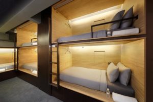 Pod Capsule Hotel's Beds