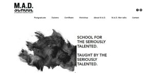 M.A.D School's Homepage