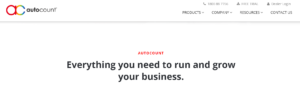 AutoCount' Homepage