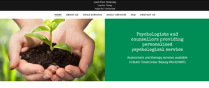 Hope for Tomorrow's Homepage
