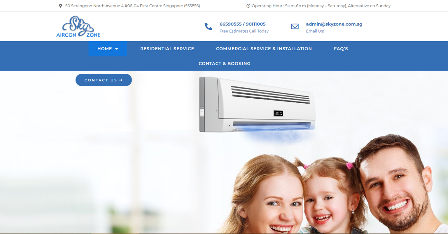 Skyzone Aircon Engineering's Homepage