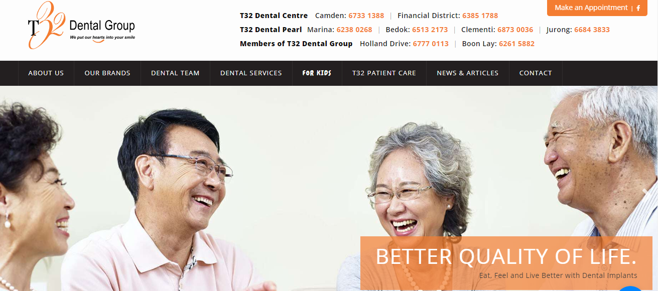 T32 Dental Group's Homepage