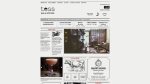 Tess Bar & Kitchen's Homepage