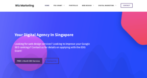 Wiz Marketing' Homepage