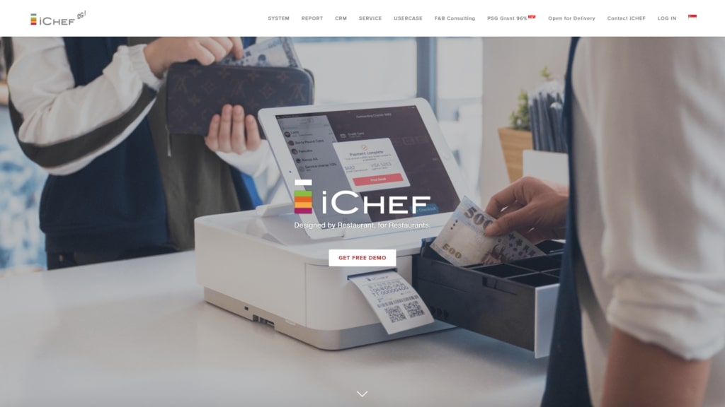 iChef' Homepage