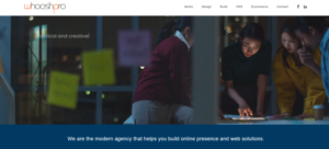 WhooshPro' Homepage