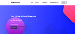 Wiz Marketing' Homepage