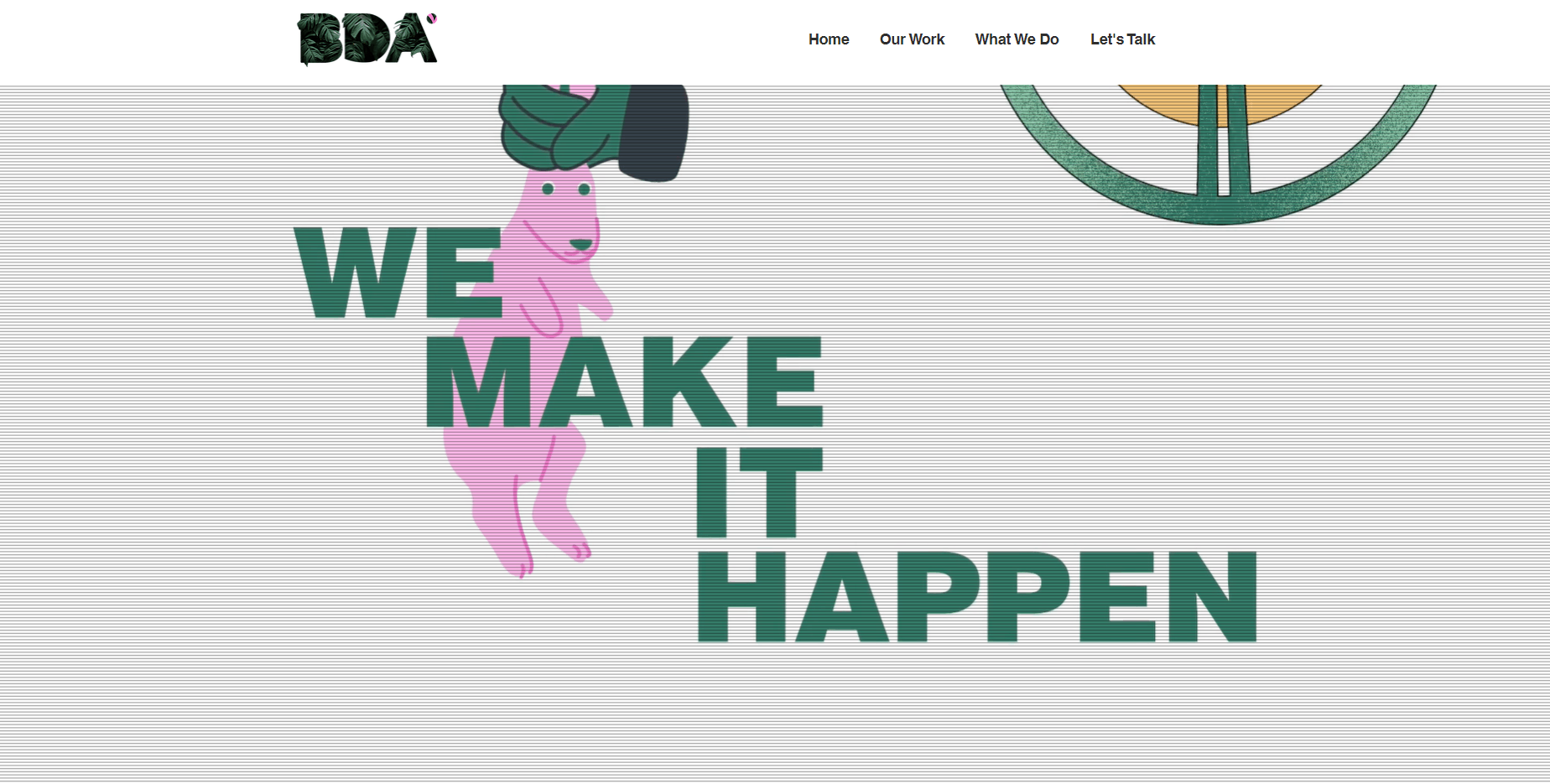 BDA Creative Singapore Homepage