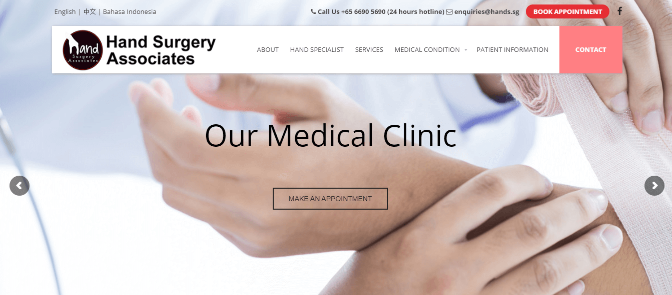 Hand Surgery Associates' Homepage